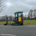 Foto van te huren Minigraafmachine