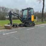 Foto van te huren Minigraafmachine